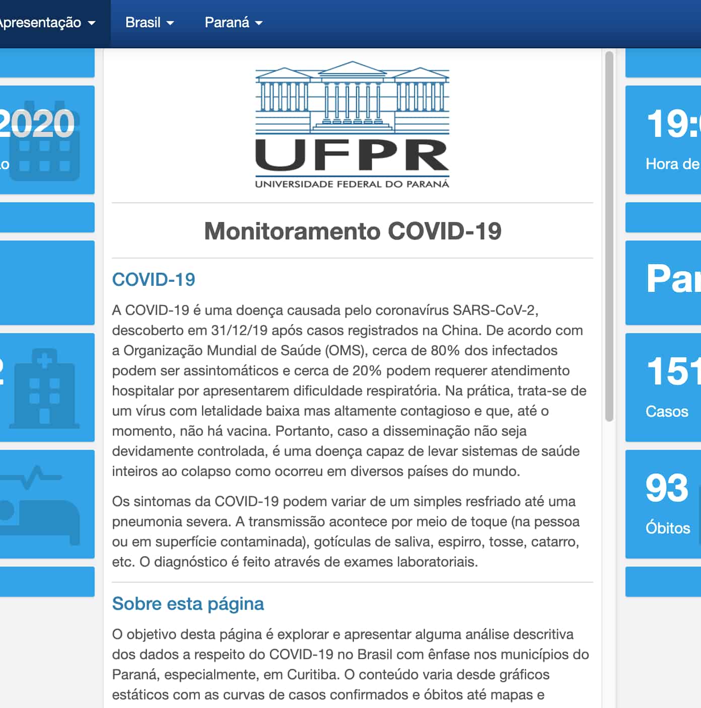 Preview Monitoramento geral